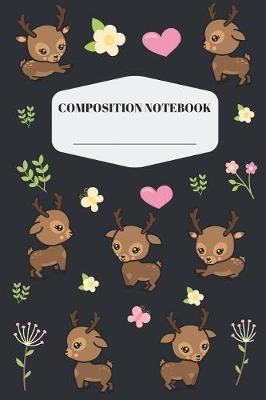 Book cover for Deer Composition Notebook