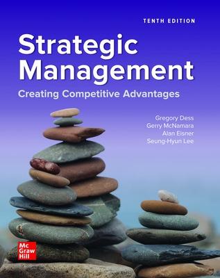 Book cover for ISE Strategic Management: Creating Competitive Advantages