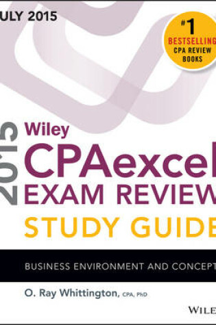 Cover of Wiley CPAexcel Exam Review 2015 Study Guide July