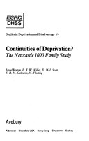 Book cover for Continuities of Deprivation