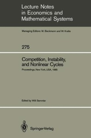 Cover of Competition, Instability, and Nonlinear Cycles