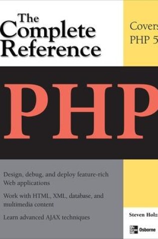 Cover of PHP: The Complete Reference