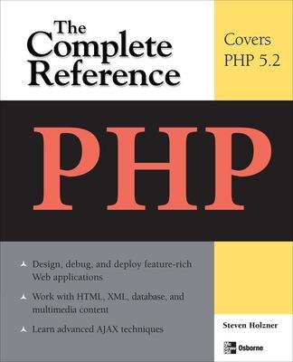 Book cover for PHP: The Complete Reference