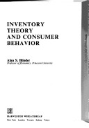 Book cover for Inventory Theory and Consumer Behaviour