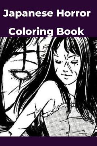 Cover of Japanese Horror Coloring Book