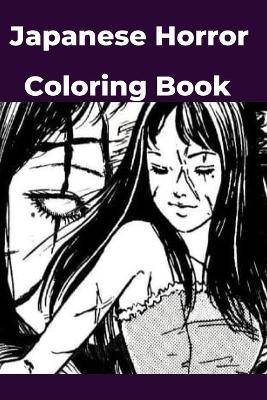 Book cover for Japanese Horror Coloring Book