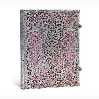 Book cover for Blush Pink Ultra Lined Hardcover Journal (Clasp Closure)