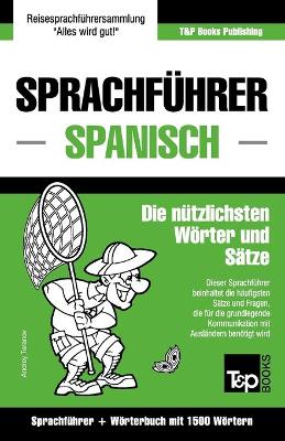 Book cover for Sprachfuhrer Deutsch-Spanisch und Kompaktwoerterbuch mit 1500 Woertern