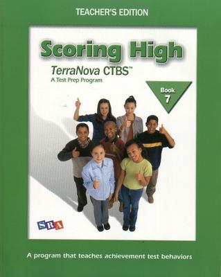 Book cover for Scoring High on the TerraNova CTBS, Grade 7, Teacher Edition