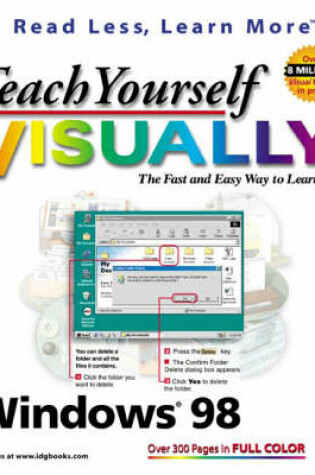 Cover of Teach Yourself Windows 98 Visually