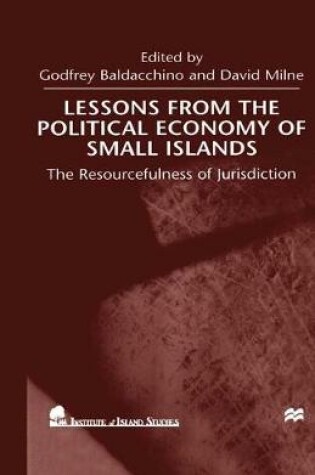 Cover of Lessons from the Political Economy of Small Islands
