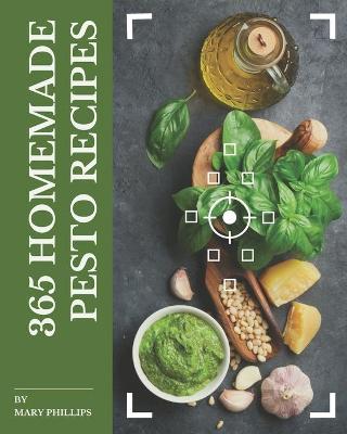 Book cover for 365 Homemade Pesto Recipes