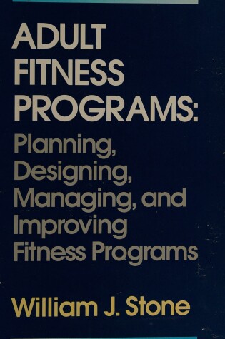 Cover of Adult Fitness Programs