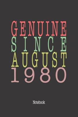 Book cover for Genuine Since August 1980