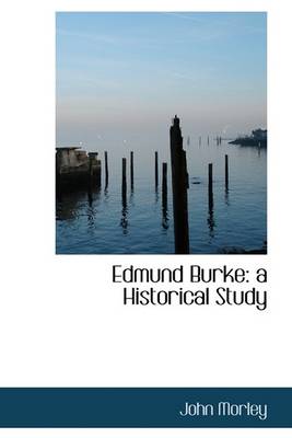 Book cover for Edmund Burke