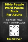 Book cover for Bible People Word Puzzle Book for Adults