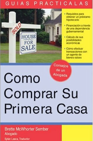 Cover of Como Comprar Su Primera Casa