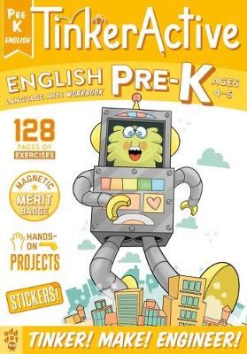 Book cover for TinkerActive Workbooks: Pre-K English Language Arts