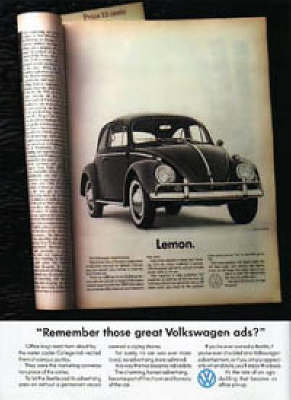 Book cover for Remember Those Great Volkswagen Ads?