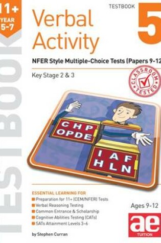 Cover of 11+ Verbal Activity Year 5-7 Testbook 5