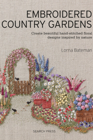 Cover of Embroidered Country Gardens