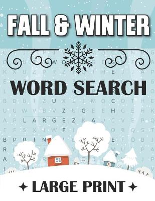 Book cover for Fall and Winter Word Search