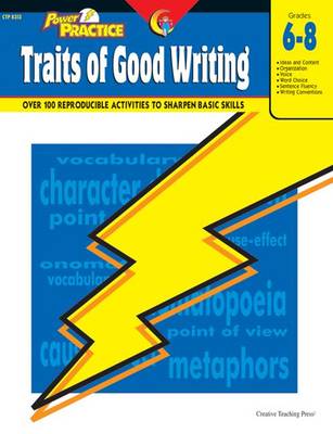 Cover of Traits of Good Writing Grade 6-8