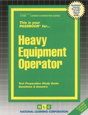 Book cover for Heavy Equipment Operator