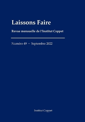 Book cover for Laissons Faire - n. 49 - septembre 2022