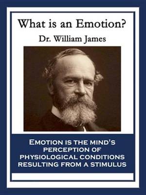 Book cover for What Is an Emotion?