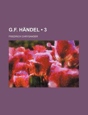 Book cover for G.F. Handel (3)