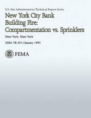 Book cover for New York City Bank Building Fire