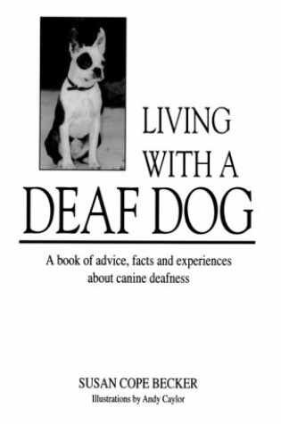 Cover of Living with a Deaf Dog