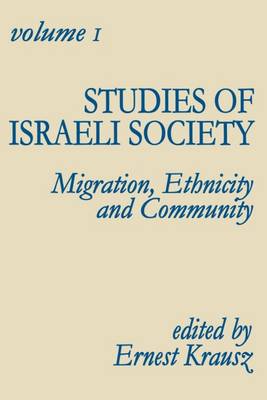 Book cover for Studies of Israeli Society