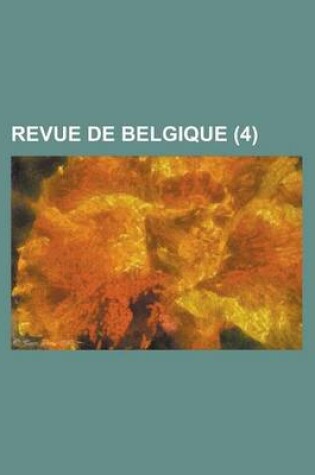 Cover of Revue de Belgique (4)