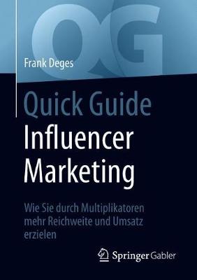 Book cover for Quick Guide Influencer Marketing