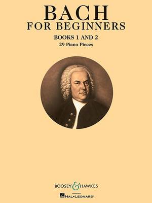 Book cover for Bach for Beginners Books 1 & 2