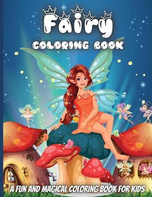 Book cover for Fairy Coloring Book