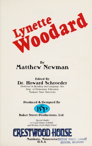 Book cover for Lynette Woodard