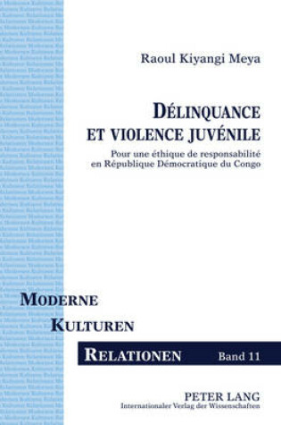 Cover of Delinquance Et Violence Juvenile