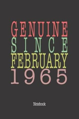 Cover of Genuine Since February 1965