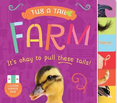 Book cover for Tug a Tail: Farm Animals