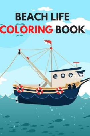 Cover of Beach Life Coloring Book