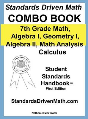 Book cover for Standards Driven Math Combo Book Hardcover