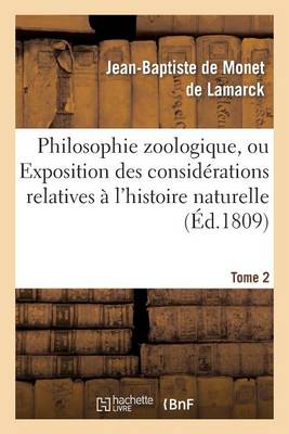 Cover of Philosophie Zoologique. Tome 2