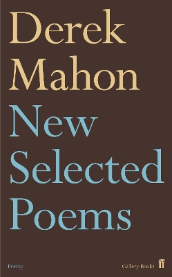 Book cover for New Selected Poems