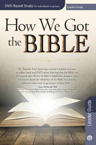 Cover of How We Got the Bible Leader Guide