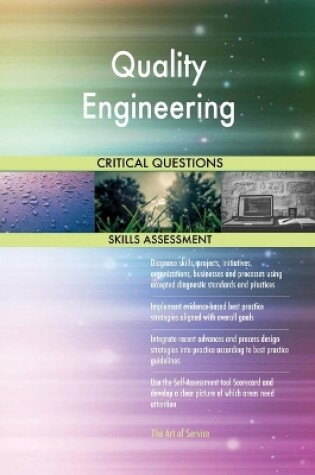 Cover of Quality Engineering Critical Questions Skills Assessment