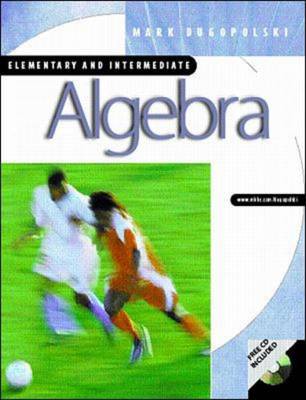 Book cover for Elementary and Intermediate Algebra