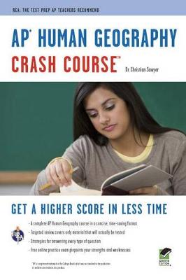 Cover of Ap(r) Human Geography Crash Course Book + Online